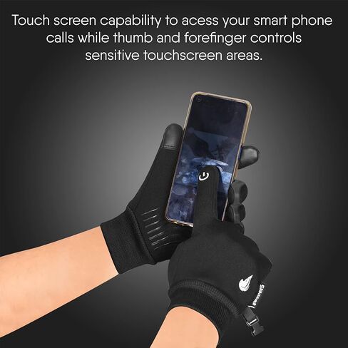 الشتاء ركوب الدراجات الجري قفازات دافئة الرجال النساء لمس الحرارية يندبروف مكافحة زلة القيادة الرياضة في الهواء الطلق دراجة قفازات المشي لمسافات طويلة تزلج تسلق ركوب المشي in Kuwait