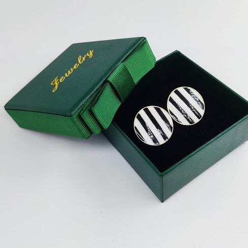 Stud Earrings for Women Green Round Retro Statement Earings Fashion Jewelry in Saudi Arabia