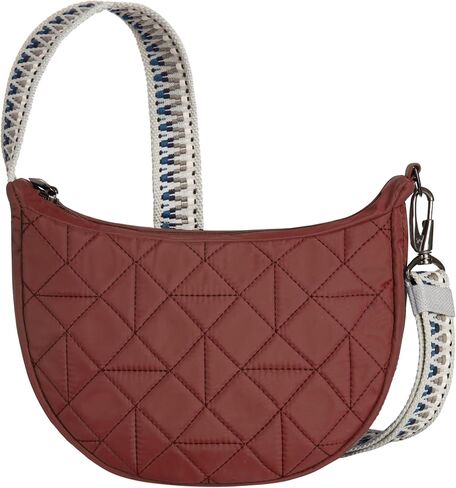 Travelon Boho Anti-Theft Crescent Crossbody, Paprika in Saudi Arabia