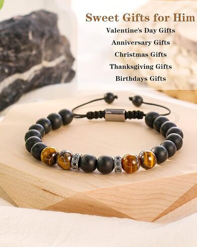 Parma77 للرجال والأولاد هدايا سوار قابل للتعديل للأب والابن والصديق والزوج ورجلي وحبي وأخي - فكرة هدية لعيد الميلاد وعيد الأب وعيد الميلاد للأولاد المراهقين والرجال in Kuwait