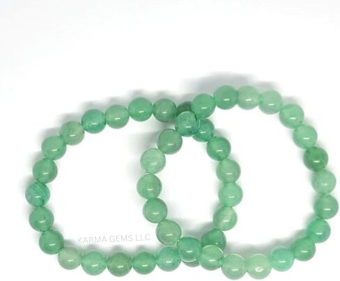 8mm Healing Stone Beaded Bracelets for Women Men Semi-Precious Gemstones Bracelets Crystal Beaded Bracelet Unisex in Saudi Arabia
