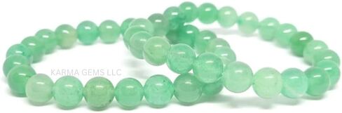 8mm Healing Stone Beaded Bracelets for Women Men Semi-Precious Gemstones Bracelets Crystal Beaded Bracelet Unisex in Saudi Arabia