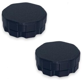 Magnetic Case for Apple AirTag Holder Tough Heavy Duty Anti-Slip Hidden Vehicle Tracker Case with Neodymium Magnets (2-Pack)
