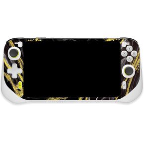 MightySkins Skin Compatible with Logitech G Cloud Gaming Handheld - Black Marble Glitter | Protective, Durable, and Unique Vinyl Decal wrap Cover | Easy to Apply | Made in The USA