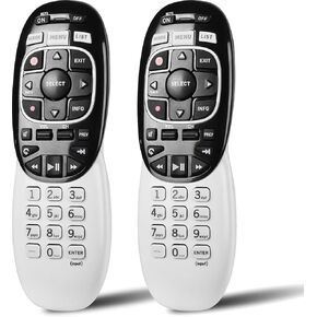 2Packs Universal RC73 IR/RF Remote Control Replacement Compatible with DirecTV HR20 HR21 HR34 HR44 HR54 DVR Satellite Dish Receiver