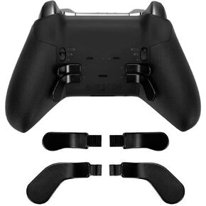 Joystick Controller Paddles 4PCS Elite Series Joystick Metal Parts Stainless Steel Replacement Joystick Controller Paddles Joystick Controller Paddles for XboxOne Generation 2
