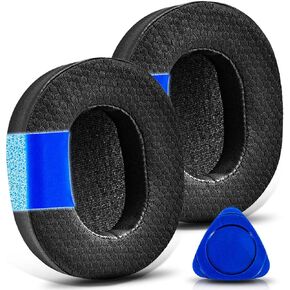 WH 1000XM5 Earpads for WH-1000XM5 (WH1000XM5) by TRANSTEK, Replacement Ear Pads Cushions with High-Density Noise Isolation Foam, Added Thickness-Cooling Gel Mesh