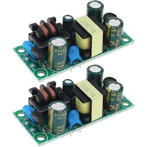 2Pcs AC-DC 85-264V 110V 220V to 12V 500mA Buck Isolated Switching Power Supply Module Step-Down DC Module