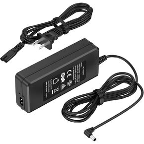19V for LG UltraWide Monitor Charger Power Cord for LG LED LCD 19" 22" 23" 24" 27" 29" 32" 34" Ultra Wide IPS Curved LED 4K UHD Monitor ADS-25FSG-19 34UM69G-B AC DC Adapter Battery Cable