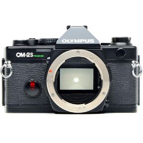 Olympus OM-2S Program 35MM SLR Film Camera Kit With Lens (Renewed)