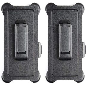 Wellshine Replacement Belt Clip Holster for OtterBox Defender Series Case Apple iPhone 13, iPhone 13Pro - 6.1" (2Pack)