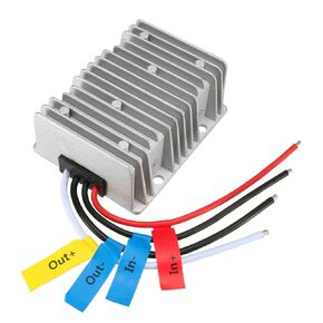 uxcell Voltage Converter DC 48V to DC 24V 22A 528W Waterproof Power Transformer