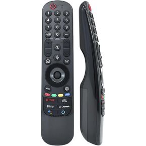Original Magic Remote MR21GA - for 2021 LG-Magic-Remote, Replacement for LG UHD OLED QNED NanoCell 4K 8K Smart TV with Pointer and Voice Function, Compatible with Most 2018-2022 LG