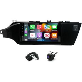 9 Inches Android 13 Carplay Car Stereo Radio GPS Audio Multimedia Receiver Compatible with Toy-o-ta Avalon 2013-2018 w/Carplay Android Auto GPS Radio Navigation AHD Camera, 2+32G