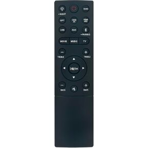TS8212-NA Replacement Remote Control Work for TCL 4K Alto 8 Plus 2.1.2 Channel Dolby Atmos Sound Bar TS8111 TS8212 TS8132 TS8111EU MA06-TS8TSPN18-RC1