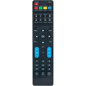 Beyution Replace Remote Control Fit for Atyme TV O550PM7UD 320AM5HD 320PM5HD 395AM7HD 395AM7DVD 400AM7DVD 400AM7HD 400PM7HD 416AM7DVD 416AM7HD 430AM7UD 480AM7HD 490AM7HD 500PM7HD 650PM9HD 650AM7UD