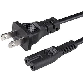 [UL Listed] OMNIHIL 5 Feet Long AC Power Cord compatible with Vizio 24" 28" LED TV D24hn-D1, D24-D1, D24h-C1, D28hn-D1, D28h-D1