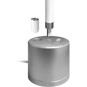 TechMatte Charging Stand Compatible with Apple Pencil 1st Generation- Premium Aluminum Charging Dock with Built-in Charging Cable (5feet)