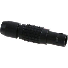 0B Black 5 Pin FSG Metal Rotatable Angle Connector Male Plug Push-Pull Self-Lock Electrical Industrial Auto for ARRI Alexa Camera Sound Devices Tentacle Sync Zaxcom Timecode Cable