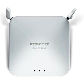 فورتينت فورتي اب 233 جي | 2x2 Wi-Fi 6E، نقطة وصول لاسلكية داخلية - راديو ثلاثي، هوائي خارجي، 1 × 2.5GE و1 × منافذ GE RJ45 (FAP-233G-A) in Kuwait
