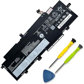 L20D4P72 SB10W51917 Laptop Battery Replacement for Lenovo ThinkPad T14s 2nd Gen (T14s 2021) Series L20C4P72 SB10W51916 5B10W51815 L20L4P72 SB10W51914 L20M4P72 SB10W51915 L20D4P72 5B10W51816 57Wh
