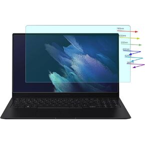 Tempered Glass Screen Protector for 15.6" Samsung Galaxy Book 3/2 NP750XFG NP750TDA, Galaxy Book 2 Pro NP950XED NP950XEE, Galaxy Book 3/2 360 NP750QFG NP950QED Laptop, 9H Hardness, Bubble Free