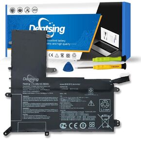 Dentsing B41N1827 Laptop Battery Replace for Asus ZenBook Flip 15 UX562 UX562IA UX562FA UX562FD UX562IQ UX562UG Legion Q526FAC Q526FA Q507IQ Legion UM562IA UX562FA-AC025R Series Notebook 15.36V 56Wh