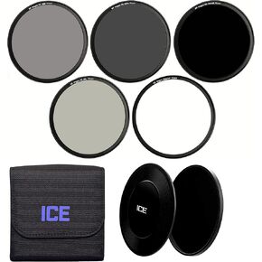 ICE Magco 77mm ND Stack Cap Set Slim Filter CPL ND8 ND64 ND1000 Magnetic MC Optical Glass Incl Adapter 77