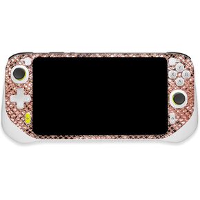 MightySkins Carbon Fiber Skin Compatible with Logitech G Cloud Gaming Handheld - Rattler Back | Protective, Durable Textured Carbon Fiber Finish | Easy to Apply | Made in The USA