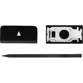 استبدال لأعلى (أسفل) سهم Keycap مفتاح مقص المفصلي لجهاز MacBook Pro/Air Model A2141 A2251 A2289 A2179 A2337 A2338 A2442 A2485 A2681(M1 M2) لوحة المفاتيح لاستبدال غطاء المفاتيح لأعلى/أسفل والمفصلة in Kuwait