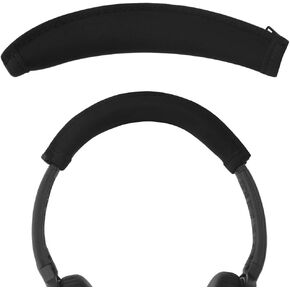 Linkidea Headband Protector Compatible with Bose QC3, AE2, AE2i, AE2w, SoundTrue on-Ear Headphones Replacement Headband Cover, Flex Fabric Head Pad Easy DIY Installation (Black)