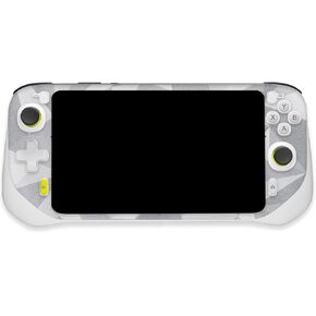 MightySkins Glossy Glitter Skin Compatible with Logitech G Cloud Gaming Handheld - Gray Polygon | Protective, Durable High-Gloss Glitter Finish | Easy to Apply | Made in The USA