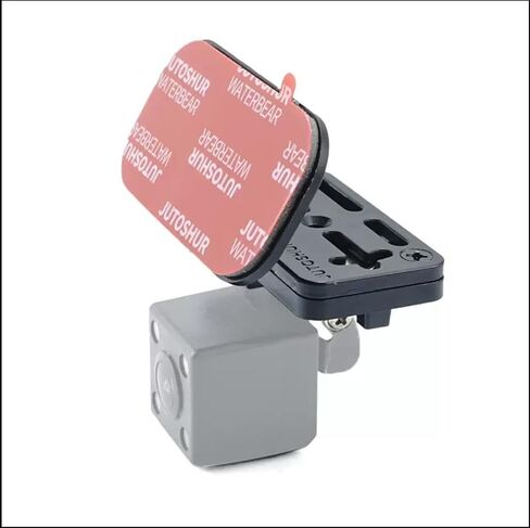 No Drilling No Screws Easy Install Magnetic Attraction Vehicle Rear Camera Holder,Back Windshield Backup Camera Mount, Dash Cam Mirror Camera Reverse Camera Bracket (Black) in Kuwait