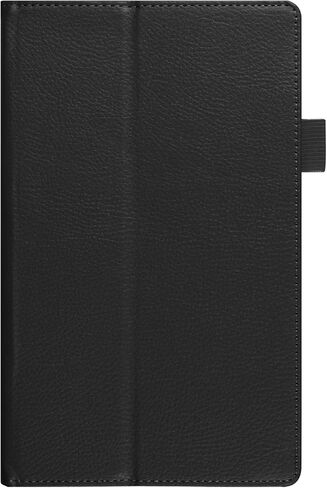 حافظة Asng Fire HD 8 2018/Fire HD 8 2017/Fire HD 8 2016 - حافظة بحامل من جلد البولي يوريثان الفاخر مع تنبيه/غفو تلقائي لـ Fire HD 8 (الجيل الثامن / السابع / السادس) (أسود) in Kuwait