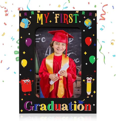 إطار صورة التخرج لرياض الأطفال من Svepndic 2024 إطار صورة التخرج لمرحلة ما قبل المدرسة مقاس 4 × 6 بوصة هدايا تخرج لمرحلة ما قبل الروضة للبنين والبنات والابنة in Kuwait