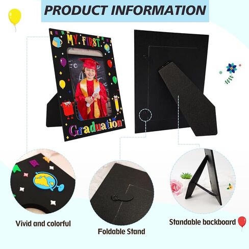 إطار صورة التخرج لرياض الأطفال من Svepndic 2024 إطار صورة التخرج لمرحلة ما قبل المدرسة مقاس 4 × 6 بوصة هدايا تخرج لمرحلة ما قبل الروضة للبنين والبنات والابنة in Kuwait