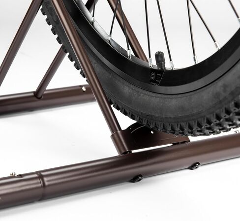 3 Bike Floor Type Parking Rack Stand - Bicycle Storage Stand Indoor/Outdoor Cycling Rack Floor Storage Organizer for Garage 12-26" Wheel Stand (Black) in Saudi Arabia