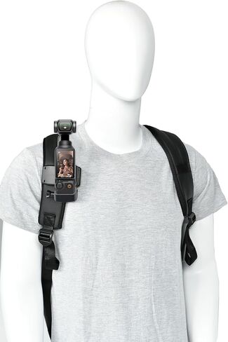 مجموعة ملحقات Fotoleey لـ DJI Osmo Pocket 3 حزام الصدر جبل حزام الرأس جبل حقيبة الظهر جبل المعصم جبل قابل للتعديل in Kuwait