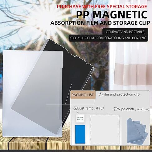 for ipad 10.2/10.5 inch Removable Magnetic Privacy Screen Protector Removable and ReusableiPad 9/8/7 (10.2-Inch, 2021/2020/2019 Model, 9th / 8th / 7th Generation in Saudi Arabia