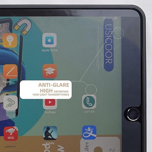 for ipad 10.2/10.5 inch Removable Magnetic Privacy Screen Protector Removable and ReusableiPad 9/8/7 (10.2-Inch, 2021/2020/2019 Model, 9th / 8th / 7th Generation in Saudi Arabia