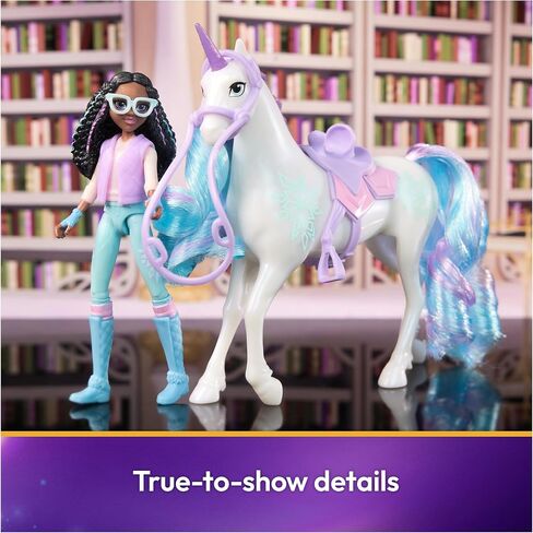 Unicorn Academy, Isabel & River Set with 2 Riding Accessories & Hair Styling Tool, Dolls & Unicorn Toys for Girls Ages 4 and up in Kuwait