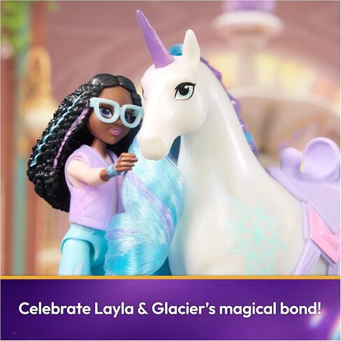 Unicorn Academy, Isabel & River Set with 2 Riding Accessories & Hair Styling Tool, Dolls & Unicorn Toys for Girls Ages 4 and up in Kuwait