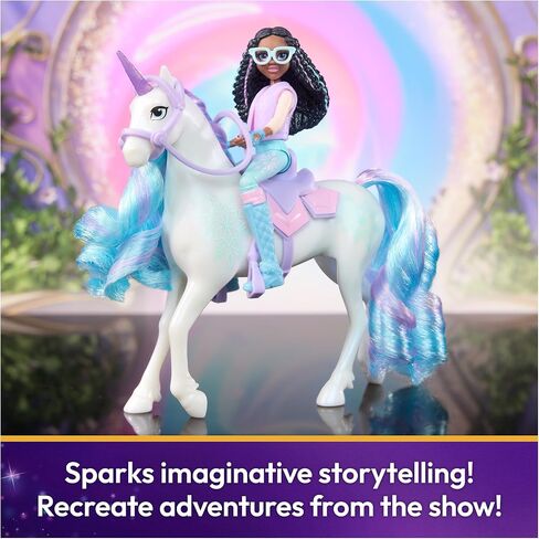 Unicorn Academy, Isabel & River Set with 2 Riding Accessories & Hair Styling Tool, Dolls & Unicorn Toys for Girls Ages 4 and up in Kuwait