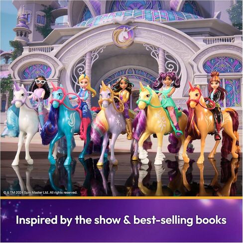 Unicorn Academy, Isabel & River Set with 2 Riding Accessories & Hair Styling Tool, Dolls & Unicorn Toys for Girls Ages 4 and up in Kuwait