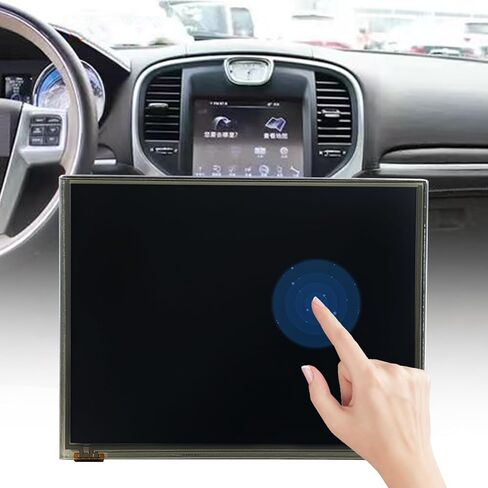 شاشة LCD LAJ084T001A مقاس 8.4 بوصة مع محول رقمي لشاشة تعمل باللمس متوافقة مع 2011-2018 Dodge Charger Journey Dart، 2011-2014 Ch-rysler 300،2014-2017 Maserati Ghibli in Kuwait