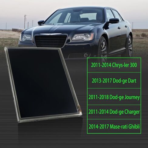 شاشة LCD LAJ084T001A مقاس 8.4 بوصة مع محول رقمي لشاشة تعمل باللمس متوافقة مع 2011-2018 Dodge Charger Journey Dart، 2011-2014 Ch-rysler 300،2014-2017 Maserati Ghibli in Kuwait