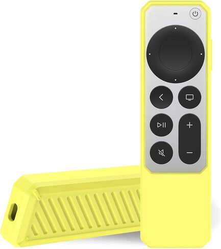 Silicone Case Compatible with Apple TV 4K 2021 2022 Generation/Apple Siri 4K - Shockproof/Anti-Slip/Scratch Remote Control Cover - Blue in Saudi Arabia