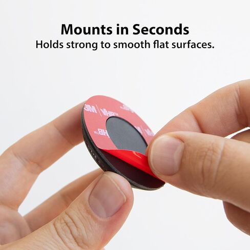 Elevation Lab TagVault™ AirTag Surface Security Mount (4 Pack) - The Secure & Low-Profile AirTag Adhesive Holder | 3M VHB, Waterproof, Security Tool, Patented, Find Your Bike, Car, Skis in Kuwait