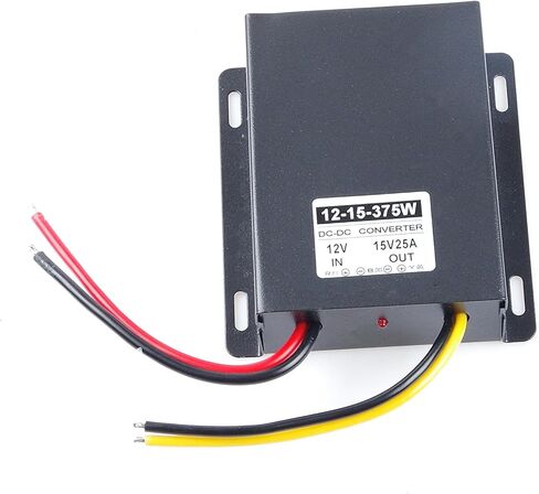 15V 25A 375W DC-DC Converter DC 12V (9-14V) Step Up to 15V/25A 15V 25A 375W Power Supply (in DC 9-14V,DC15V 25A 375W) in Saudi Arabia