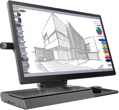 Lenovo Yoga A940-27ICB F0E50045FZ All-in-One Computer - Intel Core i7 9th Gen i7-9700 Octa-core (8 Core) 3 GHz - 32 GB RAM DDR4 SDRAM - 1 TB HDD - 256 GB M.2 PCI Express NVMe 3.0 SSD - 27" 4K UHD in Saudi Arabia
